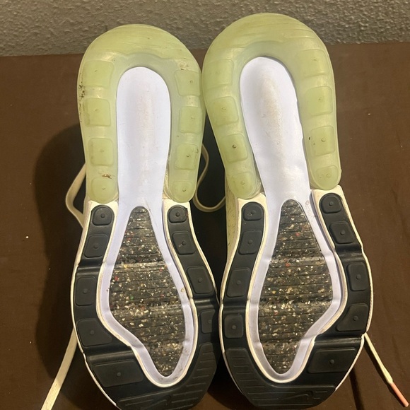Nike Air Max 270 White Sanddrift men size 11.5 fit lady size 13 - Picture 6 of 9